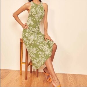 NWT Reformation Harleen midi dress in Caprice sz 6